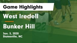 West Iredell  vs Bunker Hill  Game Highlights - Jan. 3, 2020