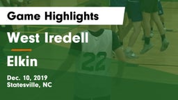 West Iredell  vs Elkin  Game Highlights - Dec. 10, 2019