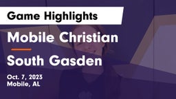 Mobile Christian  vs South Gasden Game Highlights - Oct. 7, 2023