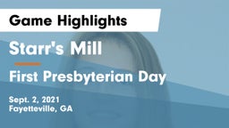 Starr's Mill  vs First Presbyterian Day Game Highlights - Sept. 2, 2021