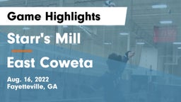 Starr's Mill  vs East Coweta  Game Highlights - Aug. 16, 2022