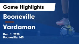 Booneville  vs Vardaman  Game Highlights - Dec. 1, 2020