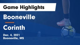 Booneville  vs Corinth  Game Highlights - Dec. 4, 2021