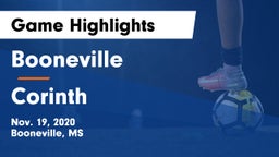Booneville  vs Corinth  Game Highlights - Nov. 19, 2020