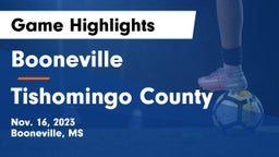 Booneville  vs Tishomingo County  Game Highlights - Nov. 16, 2023