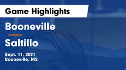 Booneville  vs Saltillo Game Highlights - Sept. 11, 2021