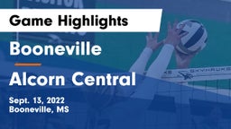 Booneville  vs Alcorn Central  Game Highlights - Sept. 13, 2022