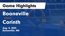 Booneville  vs Corinth  Game Highlights - Aug. 8, 2023