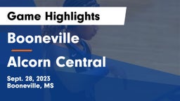 Booneville  vs Alcorn Central  Game Highlights - Sept. 28, 2023