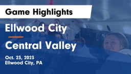 Ellwood City  vs Central Valley  Game Highlights - Oct. 23, 2023
