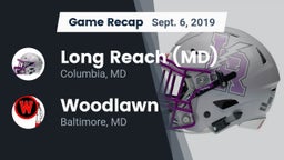 Recap: Long Reach  (MD) vs. Woodlawn  2019