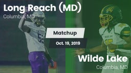 Matchup: Long Reach High vs. Wilde Lake  2019