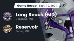 Recap: Long Reach  (MD) vs. Reservoir  2021