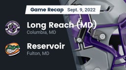 Recap: Long Reach  (MD) vs. Reservoir  2022
