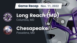 Recap: Long Reach  (MD) vs. Chesapeake  2022