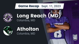 Recap: Long Reach  (MD) vs. Atholton  2023