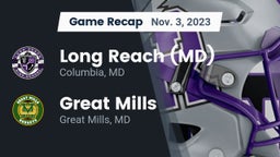 Recap: Long Reach  (MD) vs. Great Mills 2023