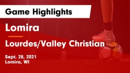 Lomira  vs Lourdes/Valley Christian Game Highlights - Sept. 28, 2021