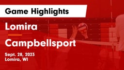 Lomira  vs Campbellsport  Game Highlights - Sept. 28, 2023