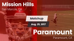 Matchup: Mission Hills High vs. Paramount  2017