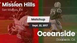 Matchup: Mission Hills High vs. Oceanside  2017