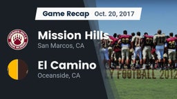 Recap: Mission Hills  vs. El Camino  2017
