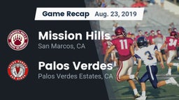 Recap: Mission Hills  vs. Palos Verdes  2019