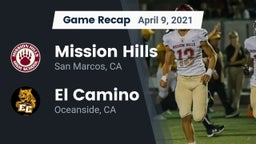 Recap: Mission Hills  vs. El Camino  2021