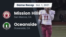 Recap: Mission Hills  vs. Oceanside  2021