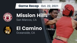 Recap: Mission Hills  vs. El Camino  2021