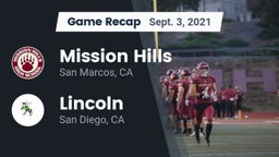Recap: Mission Hills  vs. Lincoln  2021