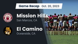 Recap: Mission Hills  vs. El Camino  2023