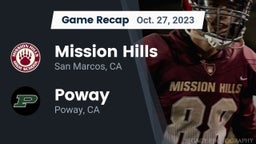 Recap: Mission Hills  vs. Poway  2023