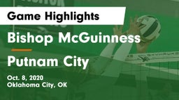 Bishop McGuinness  vs Putnam City  Game Highlights - Oct. 8, 2020