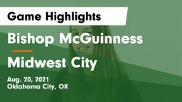 Bishop McGuinness  vs Midwest City  Game Highlights - Aug. 20, 2021