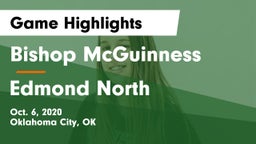 Bishop McGuinness  vs Edmond North  Game Highlights - Oct. 6, 2020