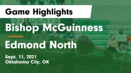 Bishop McGuinness  vs Edmond North  Game Highlights - Sept. 11, 2021
