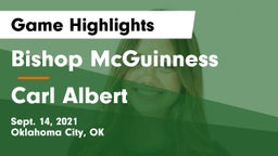 Bishop McGuinness  vs Carl Albert   Game Highlights - Sept. 14, 2021