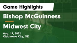 Bishop McGuinness  vs Midwest City  Game Highlights - Aug. 19, 2022