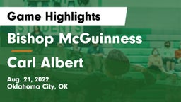 Bishop McGuinness  vs Carl Albert   Game Highlights - Aug. 21, 2022