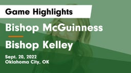 Bishop McGuinness  vs Bishop Kelley  Game Highlights - Sept. 20, 2022