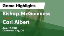 Bishop McGuinness  vs Carl Albert   Game Highlights - Aug. 19, 2023