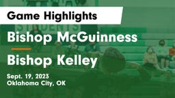 Bishop McGuinness  vs Bishop Kelley  Game Highlights - Sept. 19, 2023