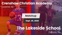 Matchup: Crenshaw Christian vs. The Lakeside School 2020