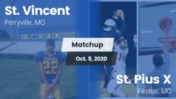 Matchup: St. Vincent High vs. St. Pius X  2020