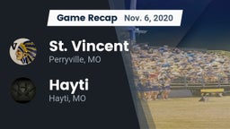 Recap: St. Vincent  vs. Hayti  2020