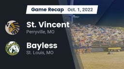 Recap: St. Vincent  vs. Bayless  2022