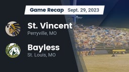 Recap: St. Vincent  vs. Bayless  2023