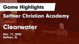 Seffner Christian Academy vs Clearwater  Game Highlights - Dec. 11, 2020