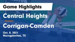Central Heights  vs Corrigan-Camden  Game Highlights - Oct. 8, 2021